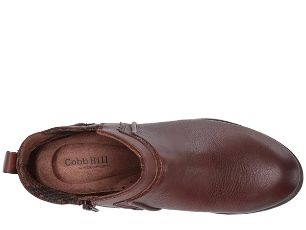 Cobb Hill Anisa V Cut Bootie (Tan) Women's Shoes