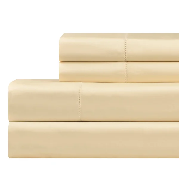 Celeste Home 610 Thread Count Pima Cotton Sheet Set, Queen, Grey