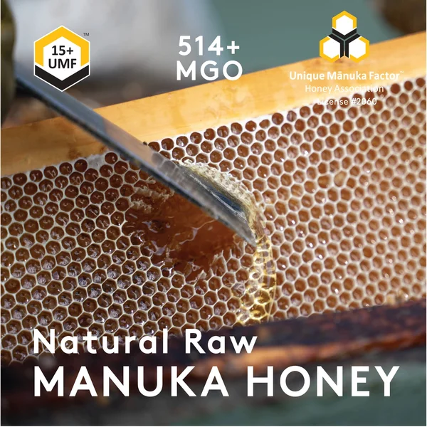 Buy Manuka Honey New Zealand UMF 15+ - MGO 514+ 500g, 17.6oz