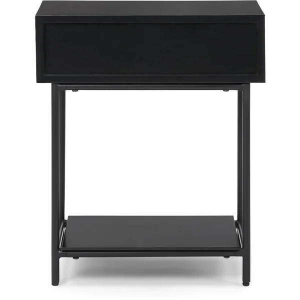 Finch FUTB10100A Bedford Side Table, Black
