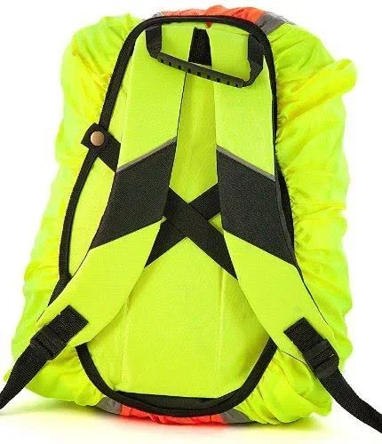 Sport Direct Srer10 Hi-Vis Reflective Rucksack Cover Yellow/Orange