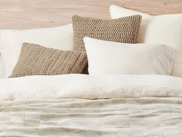 Coyuchi Woven Rope Decorative Pillow Cover - Shadow