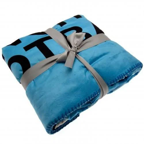 Manchester City F.C. Sherpa Fleece Blanket