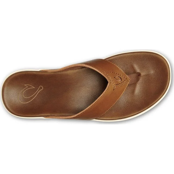 Olukai Men's Nalukai Sandal - 8 - Tan/Tan