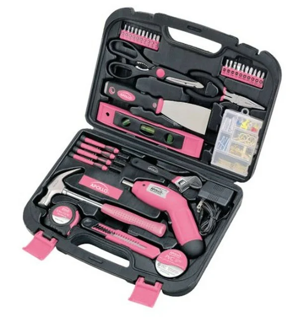 Apollo Tools Dt0773n1 135 Piece Complete Household Tool Kit