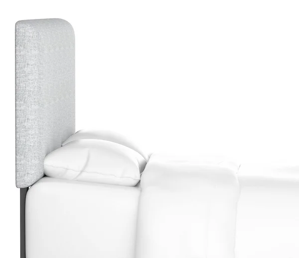 Full Olivia Upholstered Headboard Pumice Gray Linen - Cloth & Co.