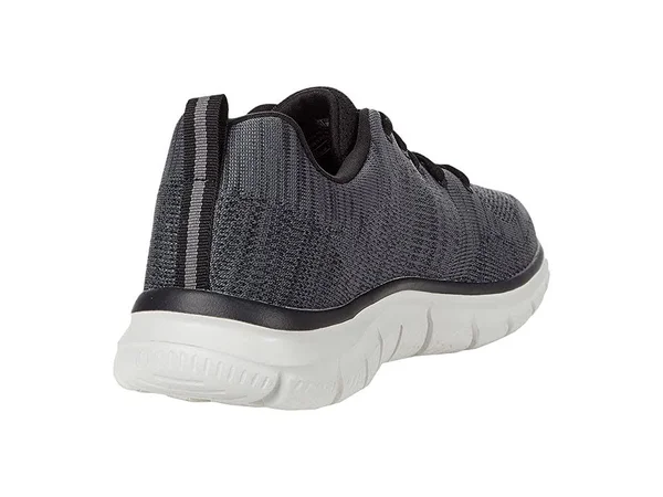 Skechers Men's Track - Front Runner Sneakers, Charcoal/Black, 10.5