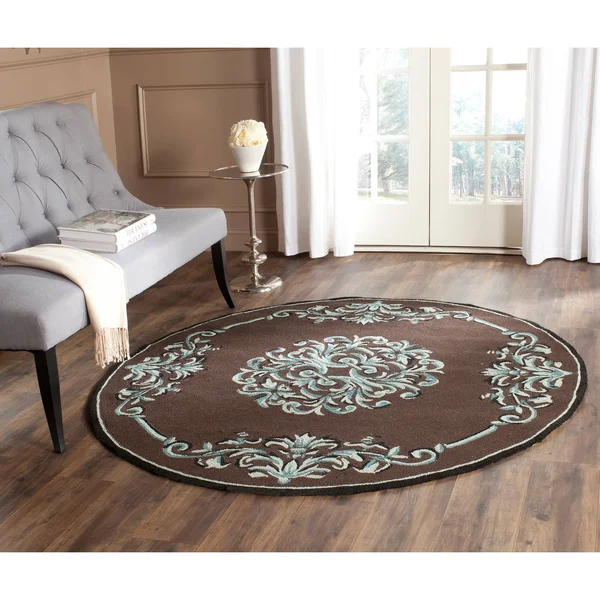 Safavieh DuraRug EZC735C Sage - Multi 6& Round Area Rug
