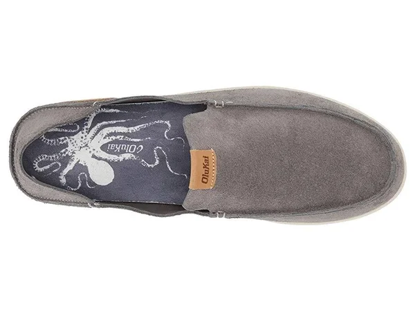Olukai Men's Nalukai Kala Slip on Fog/Bone 12