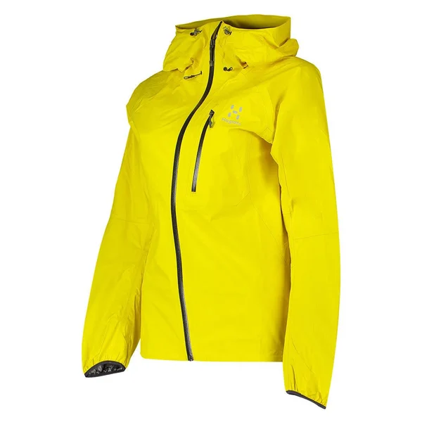 Hagl鰂s L.I.M Gore-Tex Jacket Yellow Black Women L
