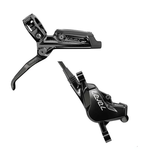 SRAM Level Ultimate Disc Brake Black/Rainbow, Rear, 2000mm