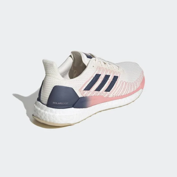 Adidas SolarBoost 19 Shoes Chalk White 5 - Womens Running Shoes