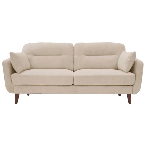 Elle Decor 73x22 Mid-Century Modern Chloe Sofa - Beige