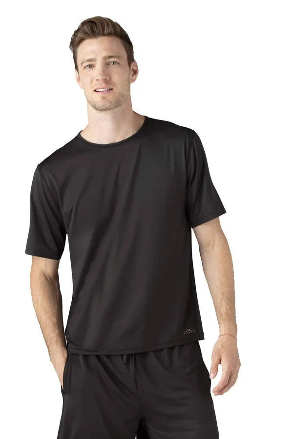 Sheex XX Large Men's Short Sleeve Tee, Black