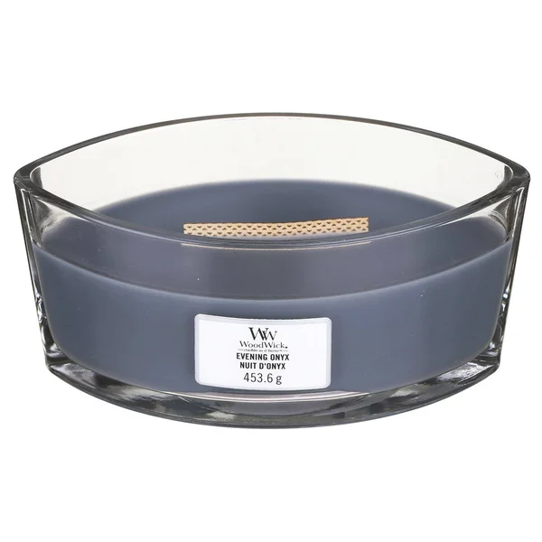Woodwick Evening Onyx Hearthwick Ellipse Candle