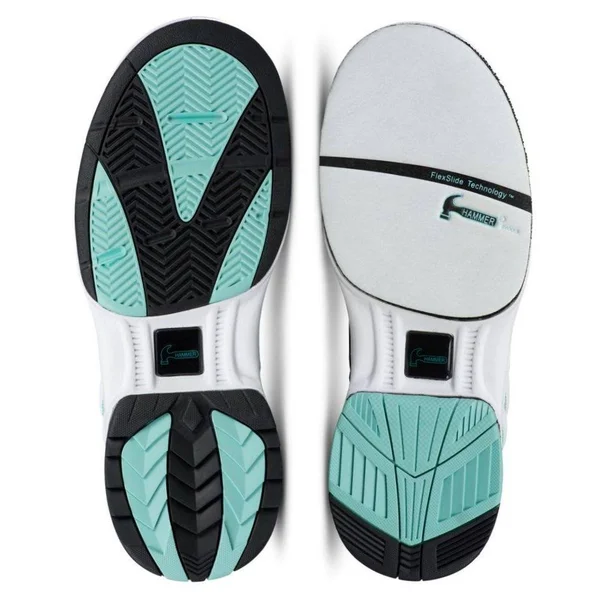 Hammer Women's Vixen Right Hand Bowling Shoes, Black/Mint