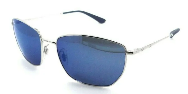 Ray-Ban RB3653 003/55 Silver Square Sunglasses