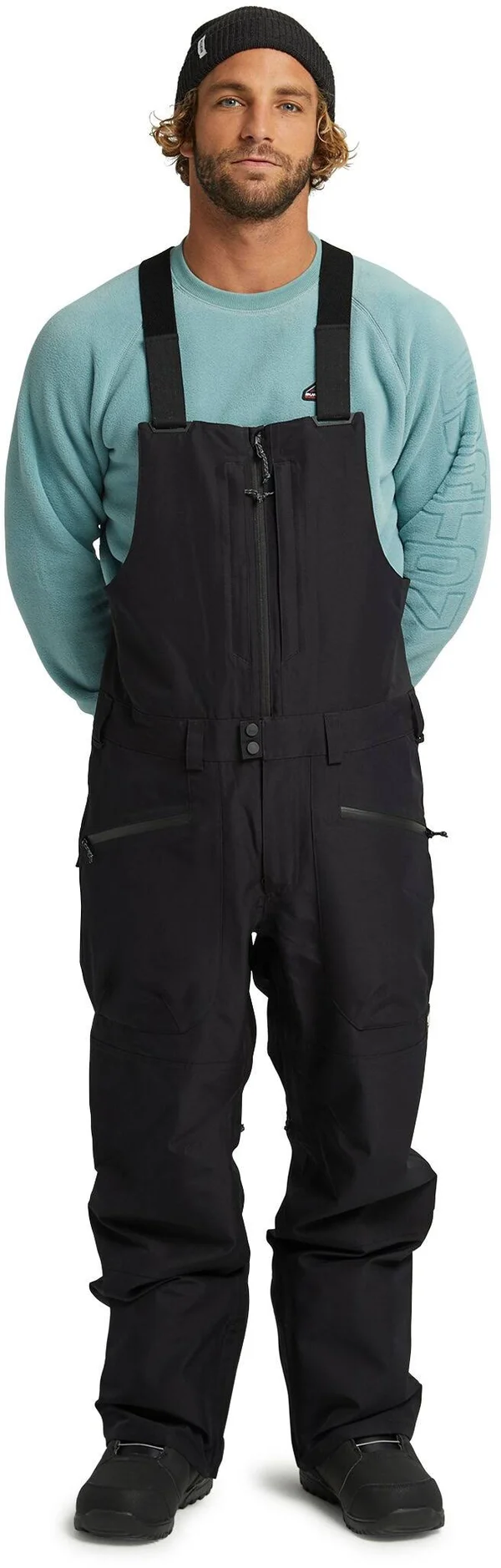 Burton Reserve GORE-TEX Bib Pant - Men's True Black, Xs