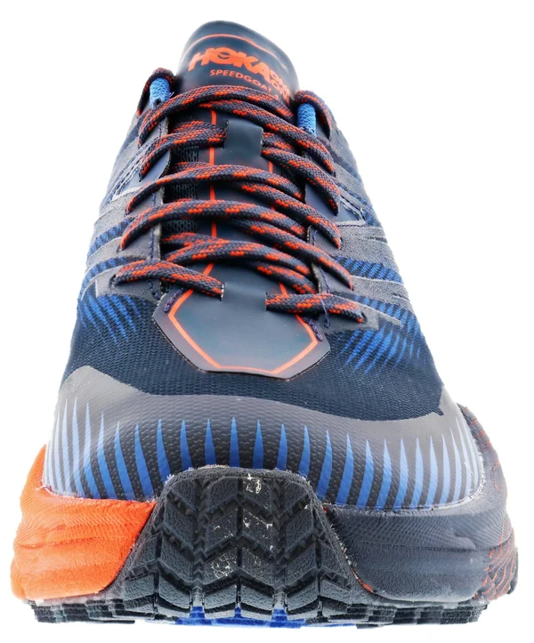 Hoka One One Men's Speedgoat (Wide) 4 Dark Gull Grey-Anthracite, 12