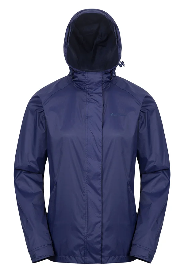 Mountain Warehouse Torrent Womens Waterproof Jacket - Navy - Size 16