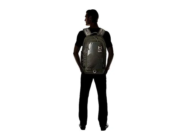 Under Armour Artillery Green Big Graphic Backpack - 12.6 x 19.3 x 9.4