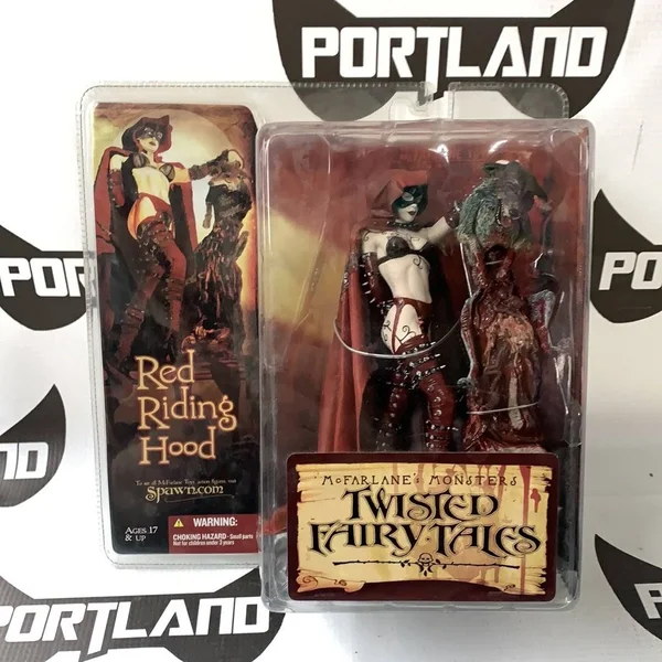 McFarlane Toys Monsters Twisted Fairy Tales Action Figure Red Riding Hood