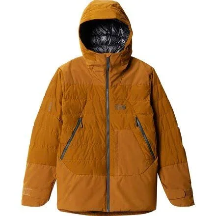 Mountain Hardwear Direct North GTX Windstopper Down Jacket - Men's Golden Brown - XL