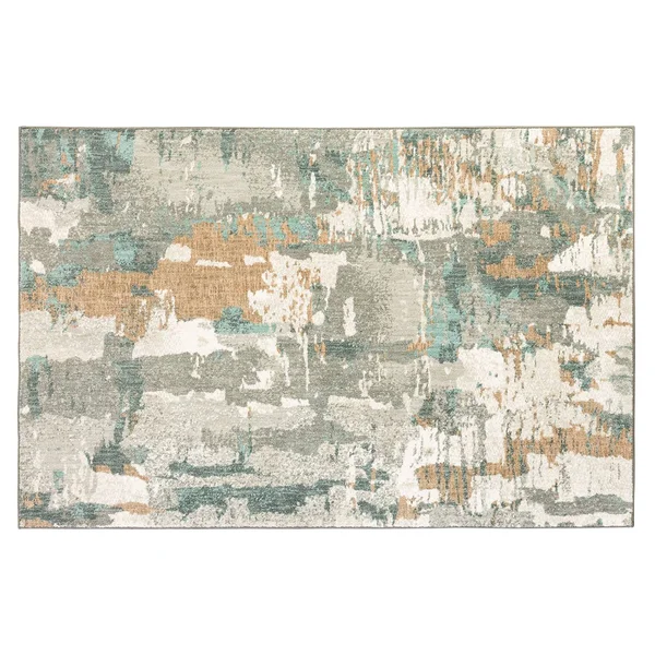 Karastan Studio Serenade Andante Area Rug, 5&3x22 x 7&10, Gray