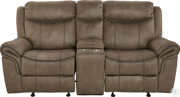 Standard Furniture Knoxville Brown Glider Reclining Loveseat 4220421