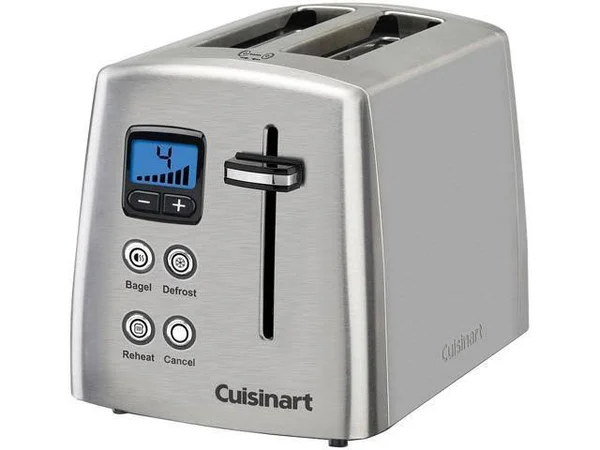 Cuisinart Toaster - 2-Slice - Brushed - Countdown