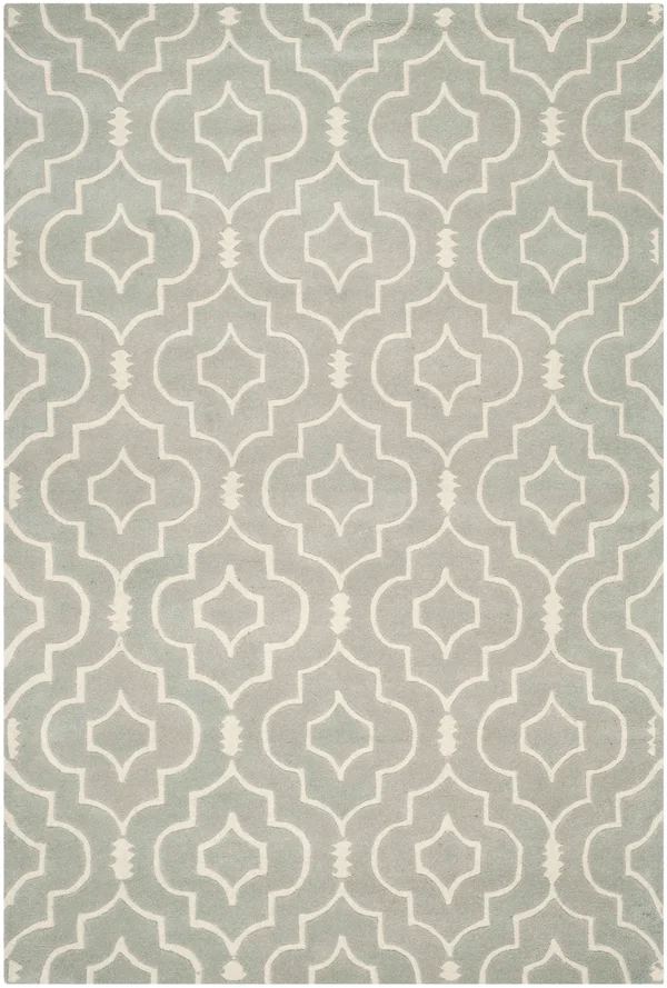 Safavieh 4& x 6& Chatham CHT736E Grey, Ivory Rug