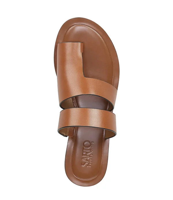 Sarto by Franco Sarto Women's Trixie Slide Sandal, Size: 5, Brown Vachetta Leather