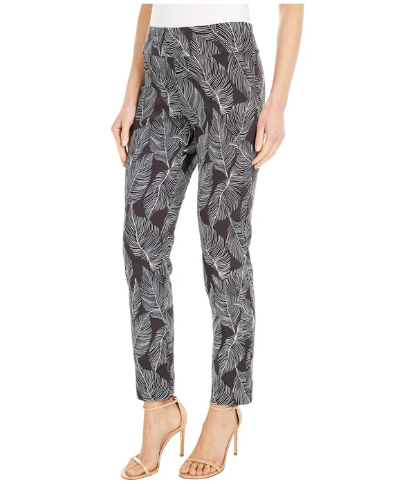 Pull-On Ankle Pants Brown Python - 14