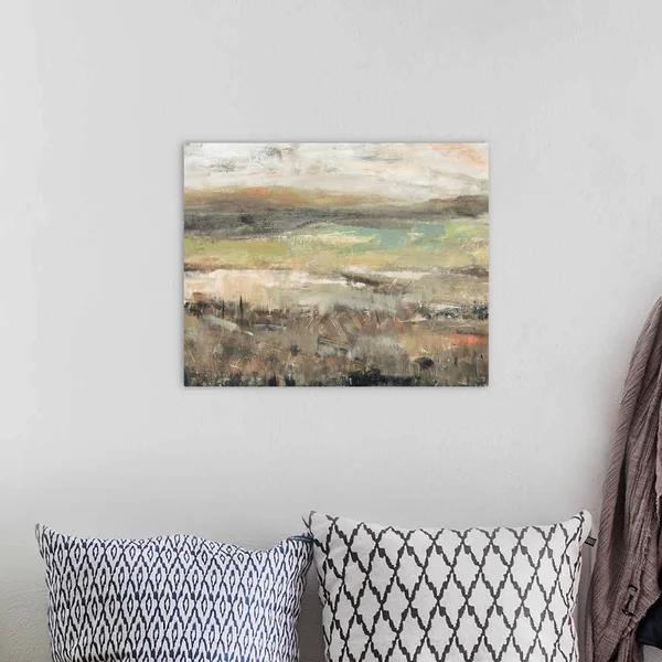 Grassland Showers I - Canvas Wall Art, 20x16, Great Big Canvas