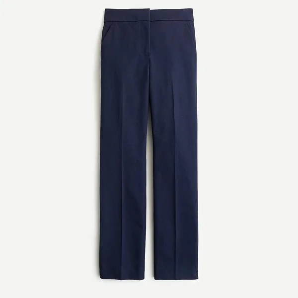 J.Crew Womens New Remi Pant in Bi-Stretch Cotton (Size 2)