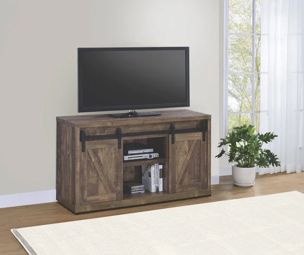 Coaster Rustic Oak 48-Inch TV Console-723271