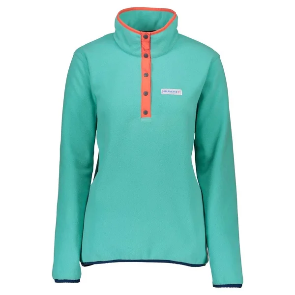 Obermeyer Women's Boulder Fleece Gunsmoke Print Small