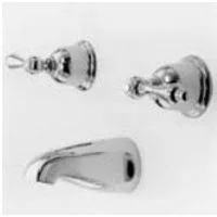 Newport Brass 3-805/26 Annabella Wall Mount Tub Faucet Polished Chrome