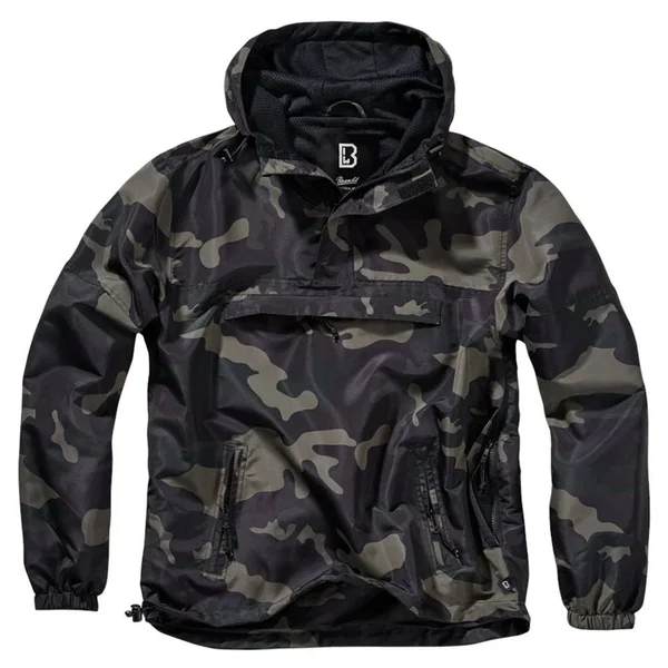 Brandit Summer Windbreaker - Textile Jacket - Darkcamo - 4XL