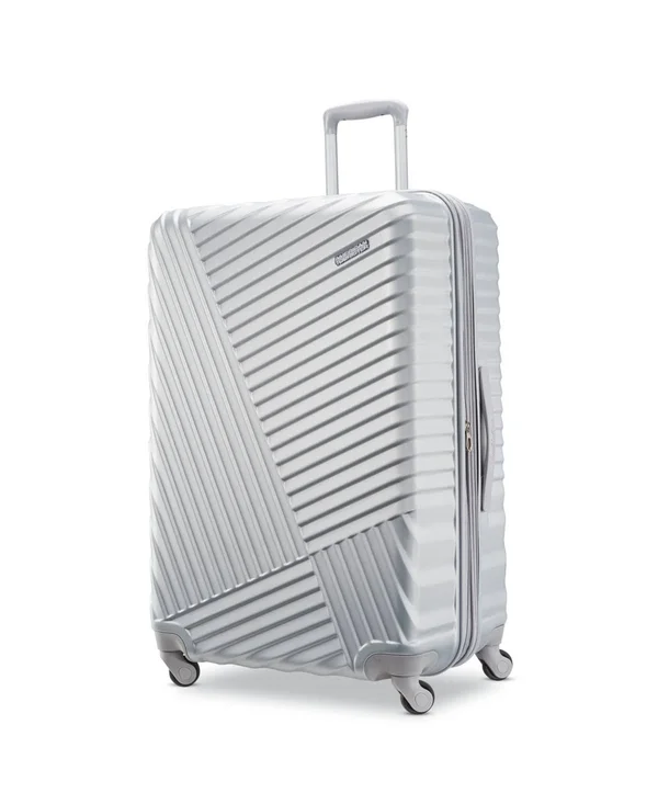 American Tourister Tribute DLX 28x22 Check-In Luggage - Silver