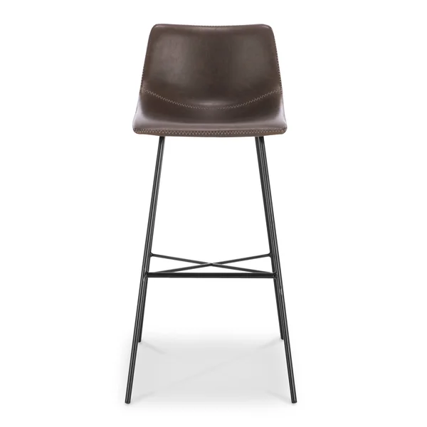 Paxton 29” Bar Stool in Brown - Set of 3, Poly & Bark