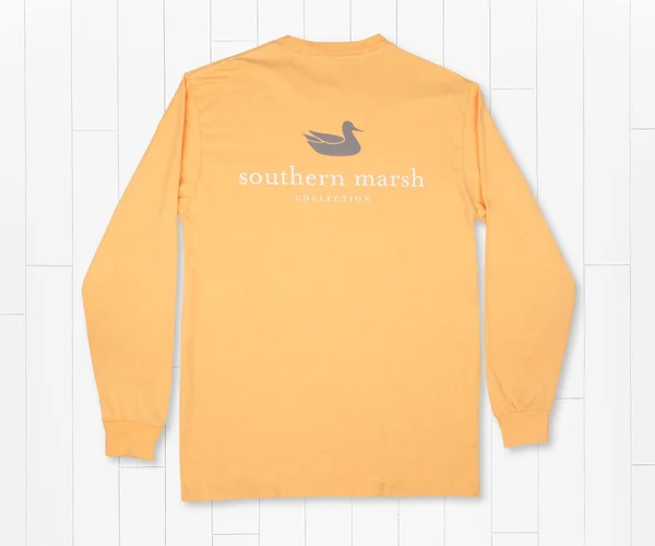 Authentic Vibrant Tee - Long Sleeve Small, Squash