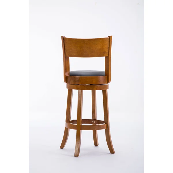 Boraam Industries Palmetto Swivel Bar Stool Fruitwood