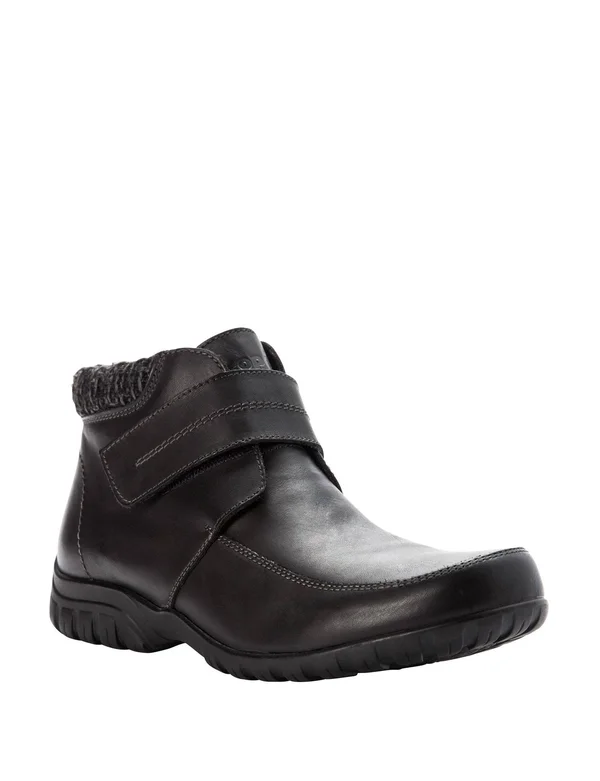 Women's Propet Delaney Strap Ankle Boot - Size: 6.5, Black