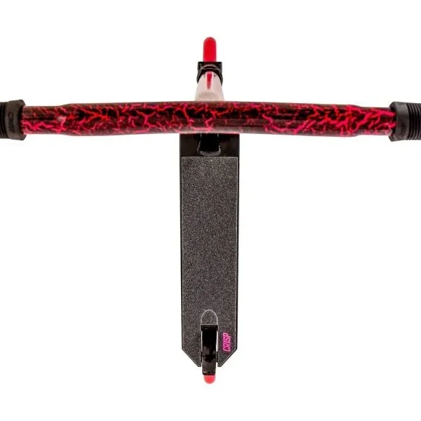 Crisp Complete Scooter Blaster Scooter Black Pink Cracking