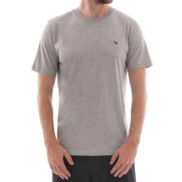 Paul Smith Grey Zebra Logo T-Shirt - M