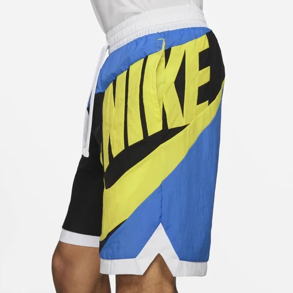 Nike Men's Dri-Fit Throwback Futura Basketball Shorts, Small, Blue