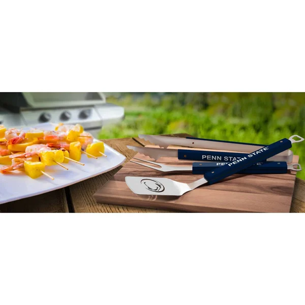 NCAA Penn State Nittany Lions Spirit Series 3-Piece BBQ Set, 22 x 9
