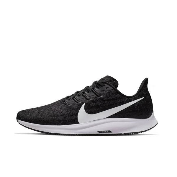 Nike Men's Air Zoom Pegasus 36 Black-White - 7.5