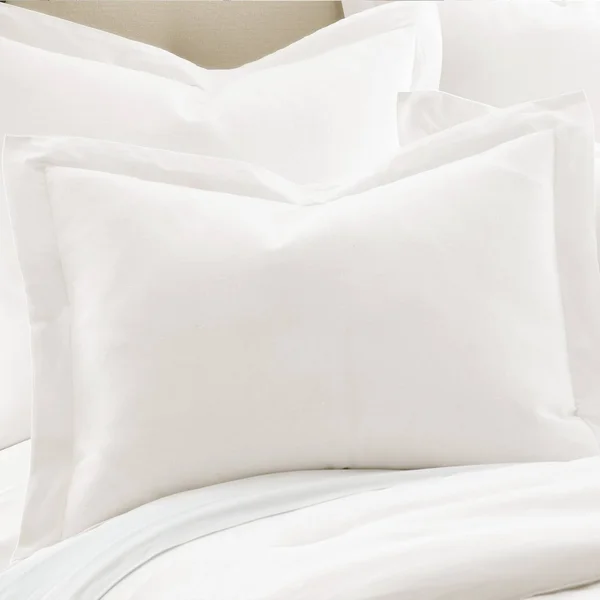 Levtex Home Washed Linen King Duvet Cover in Cream